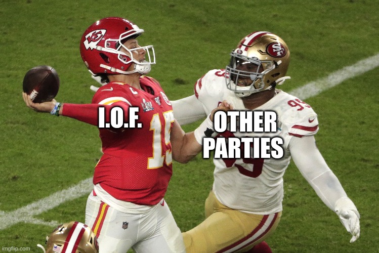 Vote I.O.F. for new changes in this stream everyone would like | OTHER PARTIES; I.O.F. | made w/ Imgflip meme maker