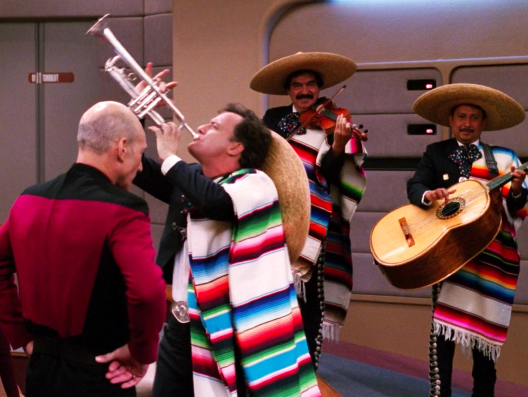Q Mariachi Band Blank Meme Template