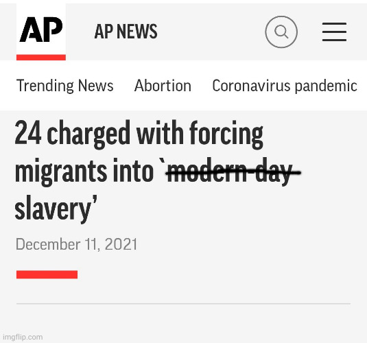 Why does the media always act like we don't still have legalized slavery? | image tagged in freedom in murica,murica,political meme | made w/ Imgflip meme maker