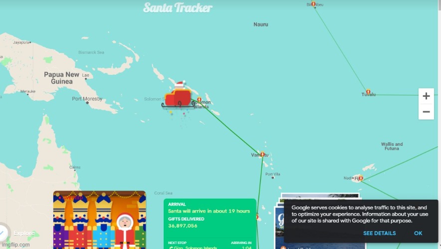 The Santa tracker | made w/ Imgflip meme maker