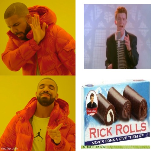 Rick vs Rick | image tagged in memes,drake hotline bling | made w/ Imgflip meme maker