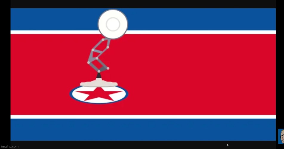 North Korea but it got colonized by Pixar | made w/ Imgflip meme maker