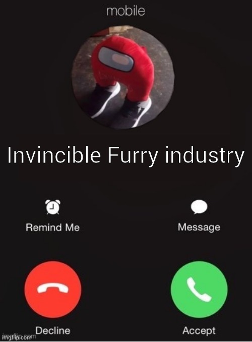 Balls Industry Blank - Created by Capto. | Invincible Furry industry | image tagged in balls industry blank by ace | made w/ Imgflip meme maker