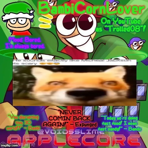 Bambi's epic temp les goooooooooooo :D | image tagged in bambi's epic temp les goooooooooooo d | made w/ Imgflip meme maker