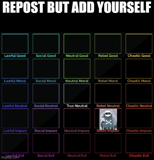 Better | REPOST BUT ADD YOURSELF | made w/ Imgflip meme maker