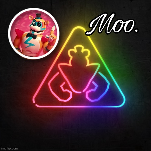moo's glamrock freddy temp Blank Meme Template
