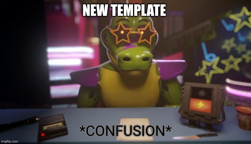 Monty gator confusion | NEW TEMPLATE | image tagged in monty gator confusion | made w/ Imgflip meme maker