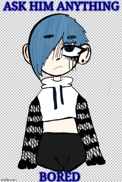 goth femboy Paige | ASK HIM ANYTHING; BORED | image tagged in goth femboy poke pokette | made w/ Imgflip meme maker