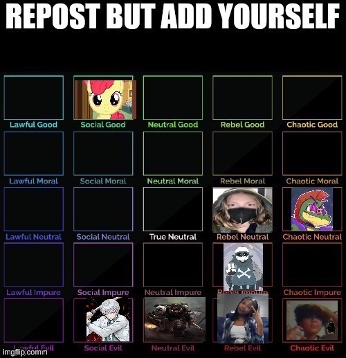 ngl im between rebel evil and chaotic evil lol | made w/ Imgflip meme maker
