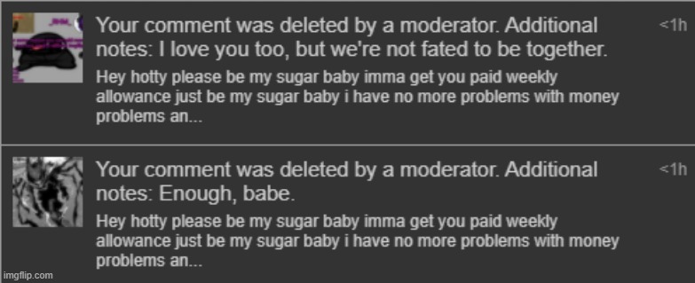 i love how chill these mods are HAHAHAHAHA | made w/ Imgflip meme maker