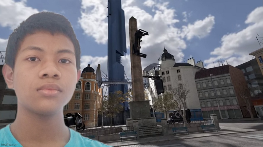 just walking around in city 17 | made w/ Imgflip meme maker