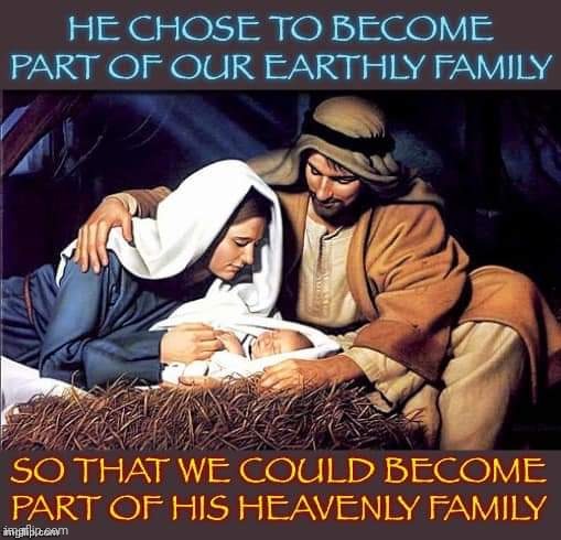 Born to us this day a Savior | image tagged in christmas,nativity,baby jesus,savior,merry christmas | made w/ Imgflip meme maker