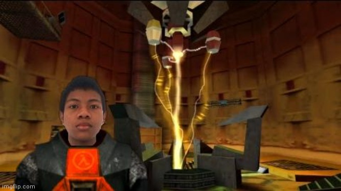 at the test chamber | made w/ Imgflip meme maker
