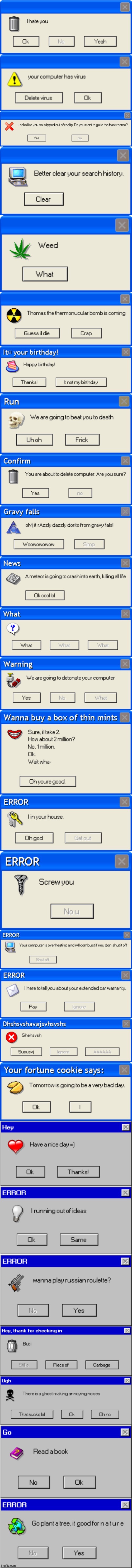 Remember that time i spammed error messages | made w/ Imgflip meme maker