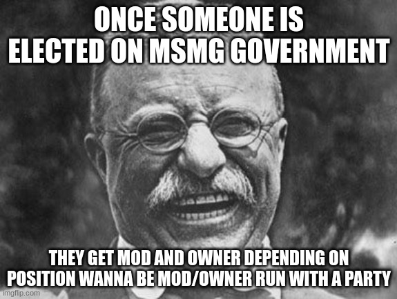https://imgflip.com/m/MS_MEMER_GOVERNMENT | ONCE SOMEONE IS ELECTED ON MSMG GOVERNMENT; THEY GET MOD AND OWNER DEPENDING ON POSITION WANNA BE MOD/OWNER RUN WITH A PARTY | made w/ Imgflip meme maker