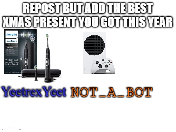 Yesh | NOT_A_BOT | made w/ Imgflip meme maker