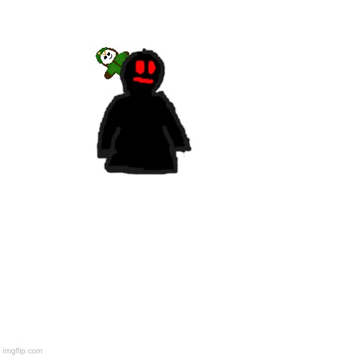 Reminder: he eats through the back of his head | image tagged in memes,blank transparent square | made w/ Imgflip meme maker