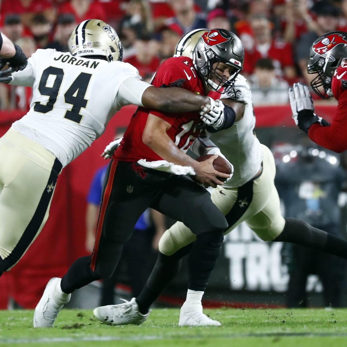 TB saints sack Blank Meme Template