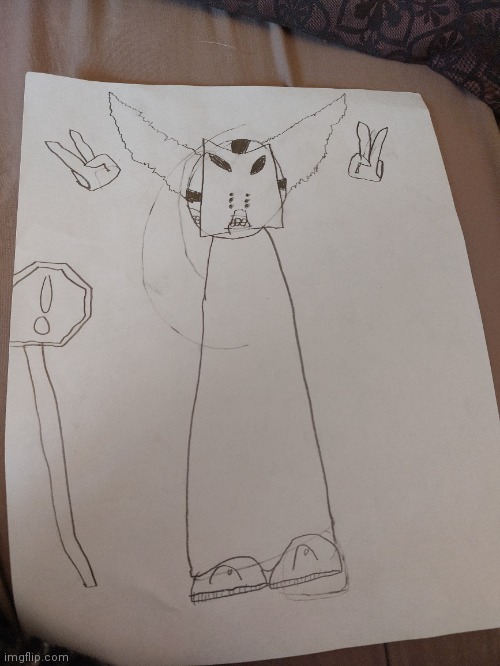 Funni klowne drawing from last month | made w/ Imgflip meme maker