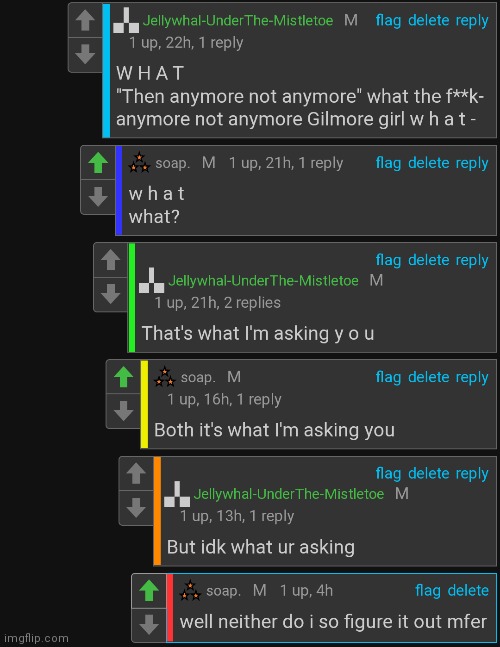 Bruh this has legit been goin on for a d a y | made w/ Imgflip meme maker