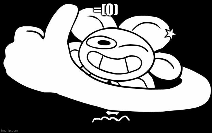 Flowey approves | =(0) | image tagged in flowey approves | made w/ Imgflip meme maker