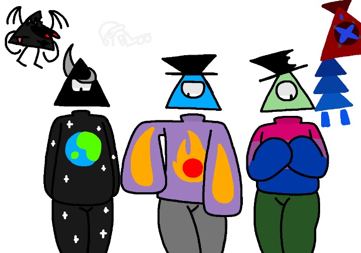 Triangles in sweaters. | made w/ Imgflip meme maker