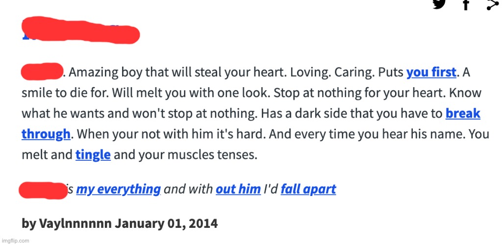 my name in urban dictionary | made w/ Imgflip meme maker