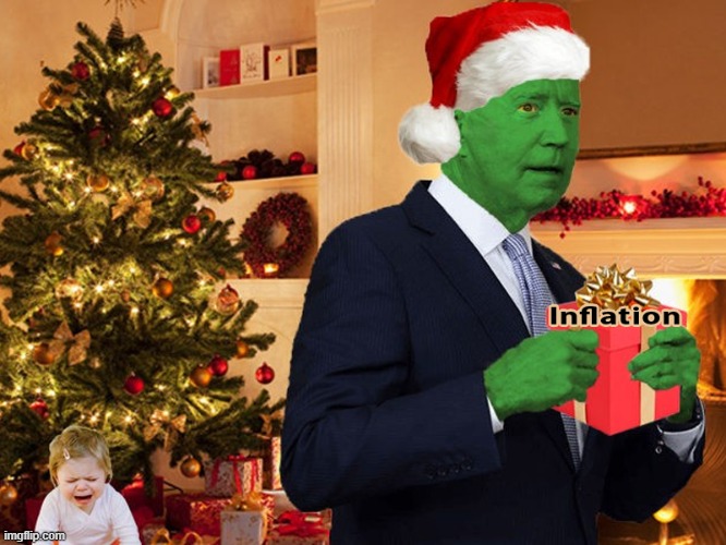 Biden stole kids Christmas | image tagged in fjb | made w/ Imgflip meme maker