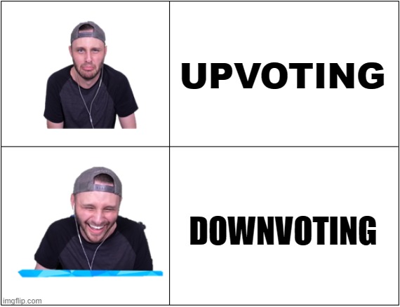 Ssundee Drake Format | UPVOTING DOWNVOTING | image tagged in ssundee drake format | made w/ Imgflip meme maker
