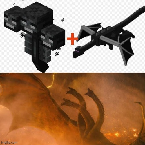 Tru | image tagged in minecraft,funny,memes,king ghidorah | made w/ Imgflip meme maker