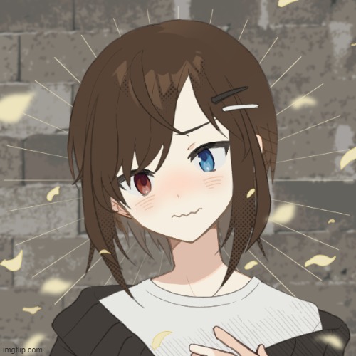 I made Tofu (Oc shit lmao) in pisscrew! they look cute | made w/ Imgflip meme maker