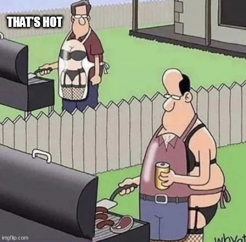 cookin | THAT'S HOT | image tagged in cookin | made w/ Imgflip meme maker