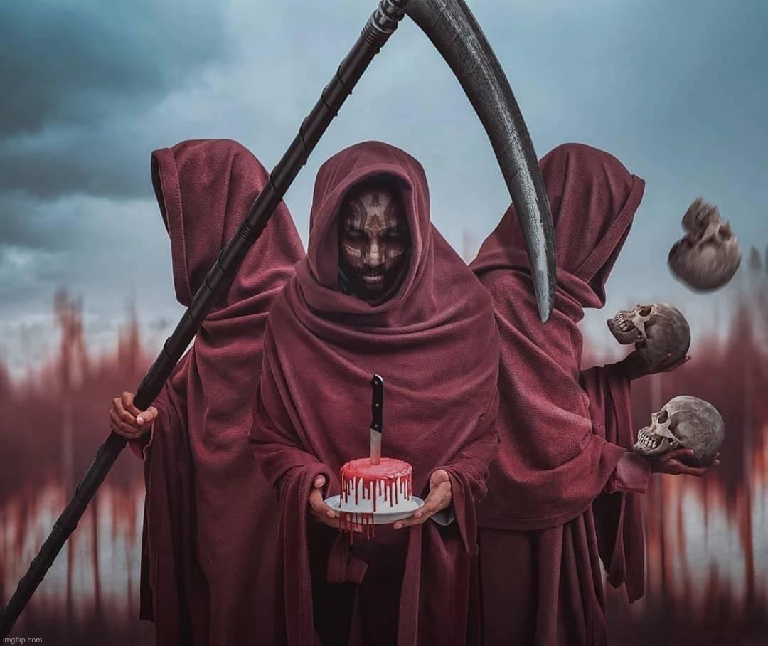 Grim reapers | image tagged in grim reapers | made w/ Imgflip meme maker