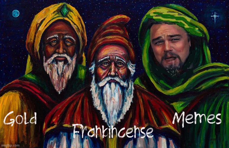 One wise man | image tagged in memes,funny,three wise men,christmas,funny memes | made w/ Imgflip meme maker