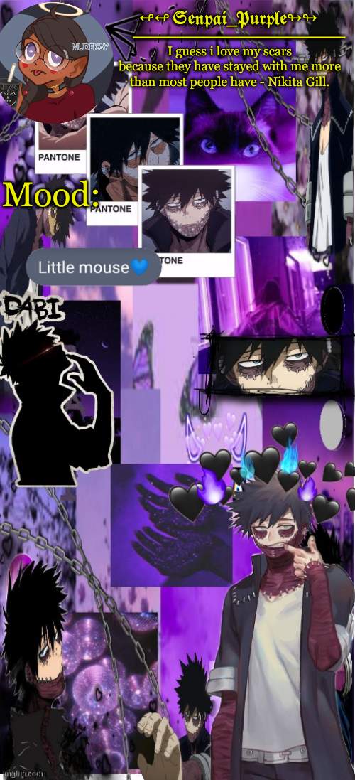 Dabi Temp :D | image tagged in yes i made this a temp yet another anime boy temp uwu | made w/ Imgflip meme maker