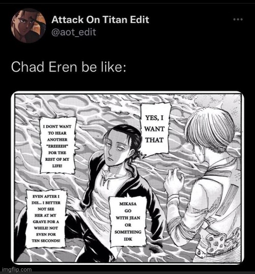 Why couldn't the ending have been this | made w/ Imgflip meme maker