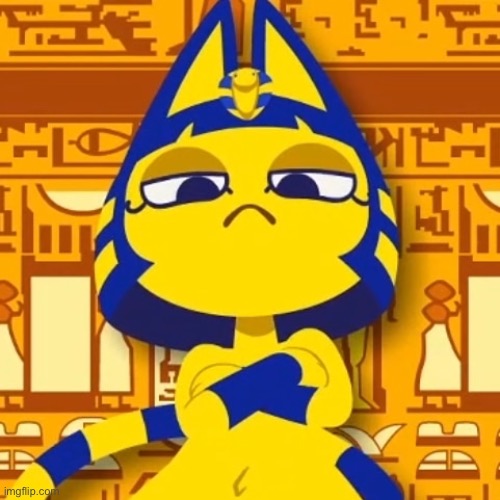 Zone Ankha | image tagged in zone ankha | made w/ Imgflip meme maker