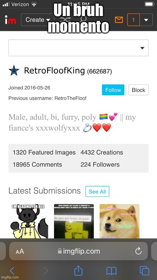 Un bruh momento | made w/ Imgflip meme maker