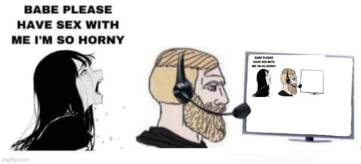 My humor is falling a p a r t | image tagged in babe please stop | made w/ Imgflip meme maker