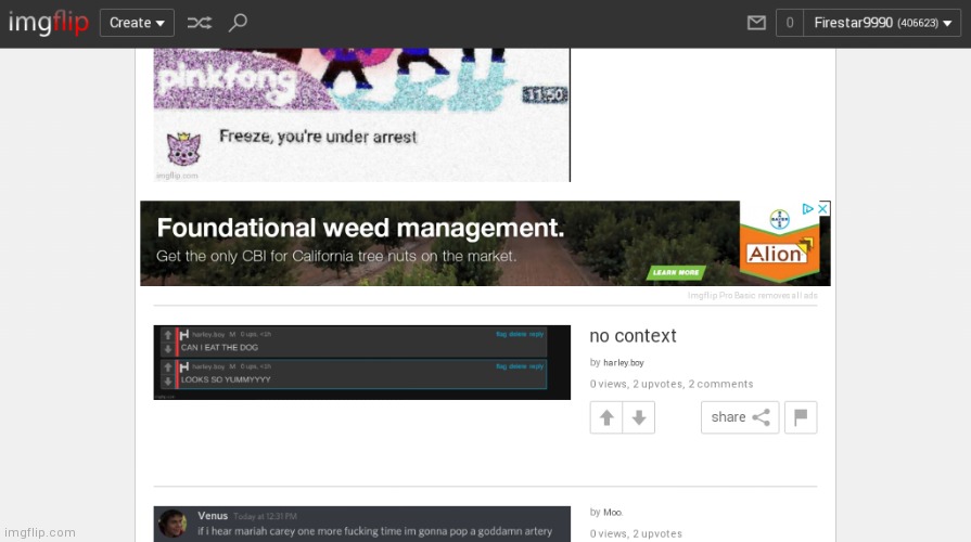 Wierd ad | made w/ Imgflip meme maker