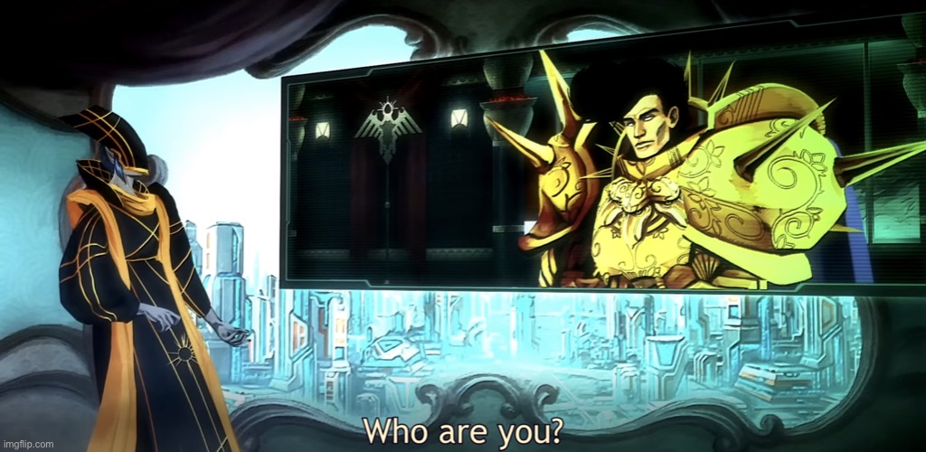 Who are you? | image tagged in who are you | made w/ Imgflip meme maker