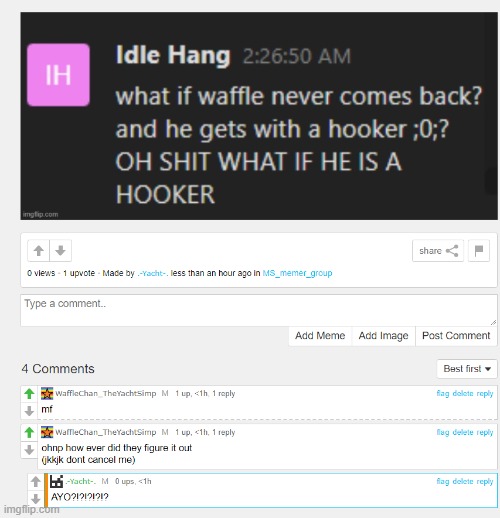 made w/ Imgflip meme maker