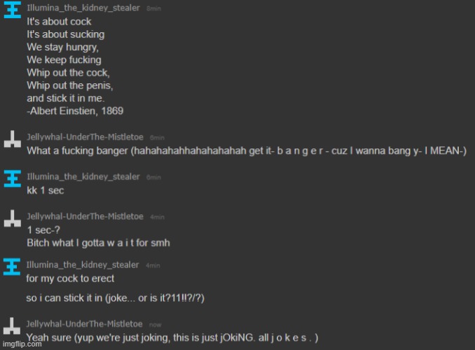 when you're joking: | made w/ Imgflip meme maker