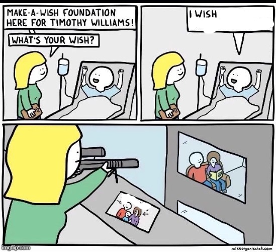 High Quality What's your wish? Blank Meme Template