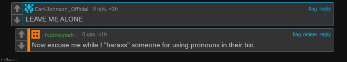 Last Post Of MarioTheSnowflake For Today. | made w/ Imgflip meme maker