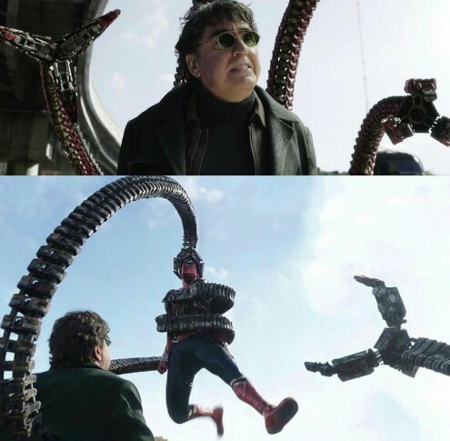 High Quality Doc ock vs spider-man Blank Meme Template