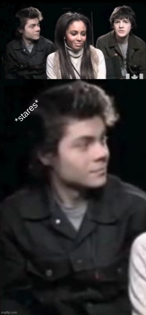 *stares* | made w/ Imgflip meme maker