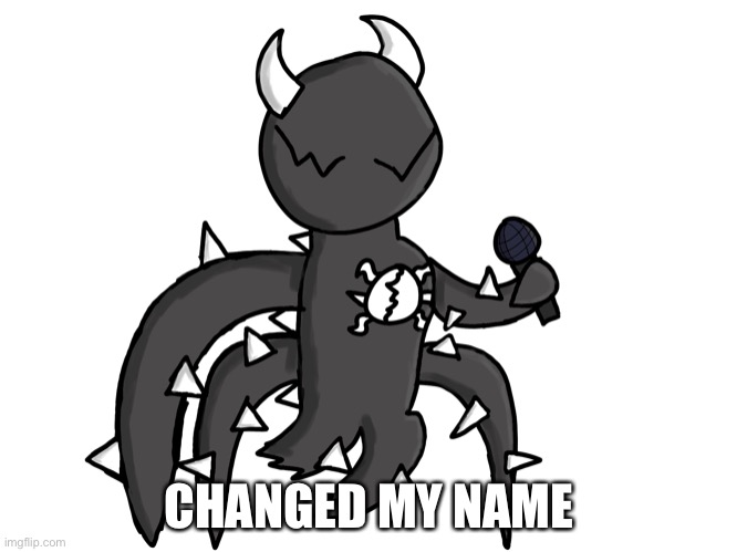 Spike FNF PNG | CHANGED MY NAME | image tagged in spike fnf png | made w/ Imgflip meme maker
