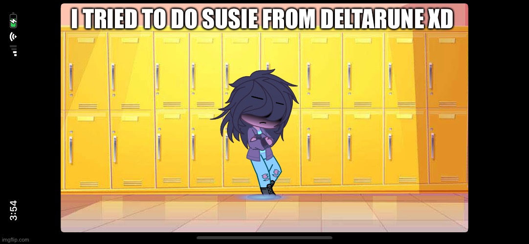 I TRIED TO DO SUSIE FROM DELTARUNE XD | made w/ Imgflip meme maker