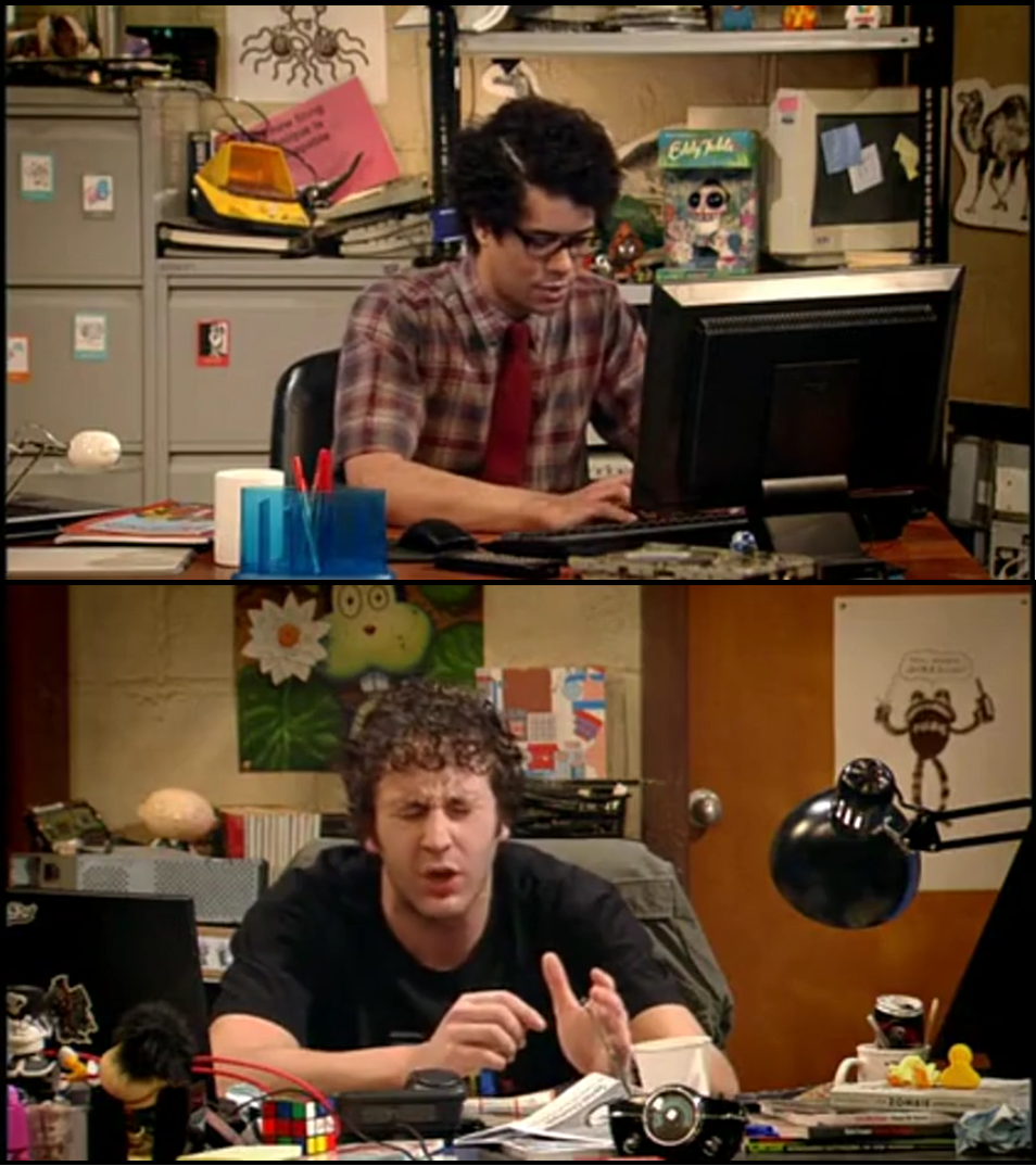 High Quality IT Crowd Don't Google The Question Moss Blank Meme Template